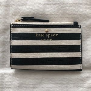 Kate spade card, change, keychain mini wallet